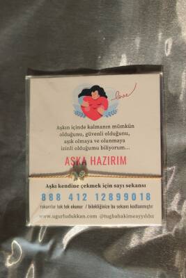 Aşka Hazırım Sekans Bileklik - 2