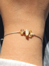 TOFD Dükkan Sitrin Taşı Bileklik - Neşe, Bolluk ve Şansın Enerjisi - TOFD